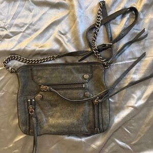 Black/gunmetal Botkier bag